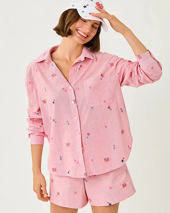 Lilly Pulitzer Bondi Button-Down Shirt 1