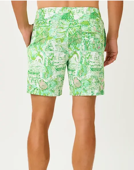 Lilly Pulitzer Del Lago 6-Inch Swim Trunks – Resort-Ready Fit 1