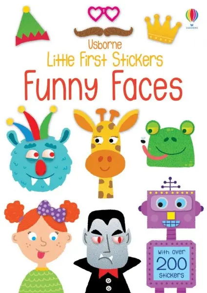 Little First Stickers: Funny Faces – Expressive Emotion-Themed Sticker Book 1
