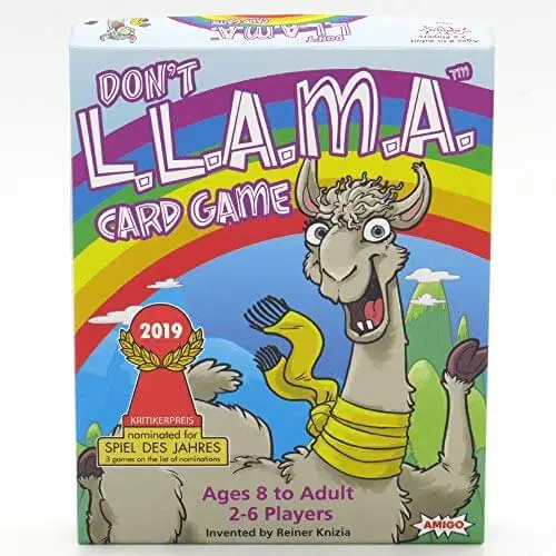 Llama Llama Themed Card Game 1