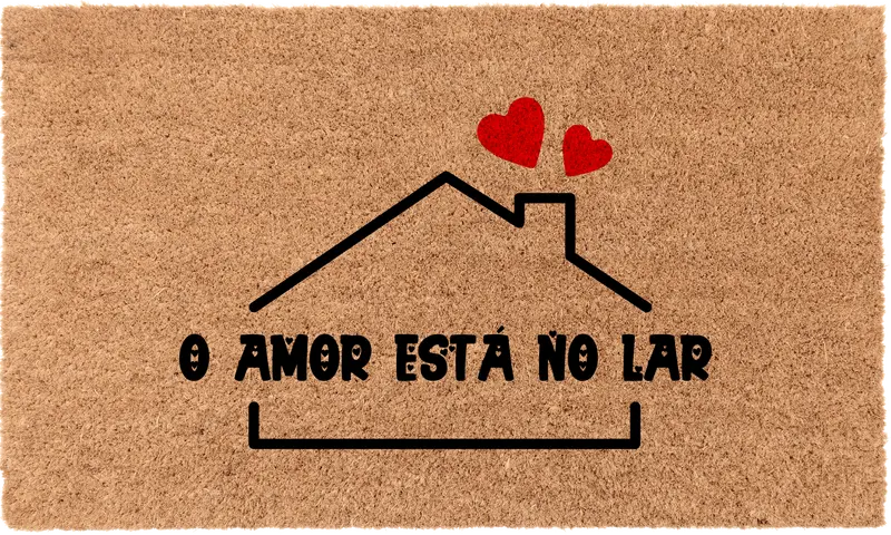 'Love Is Home' In Portuguese Mat 1