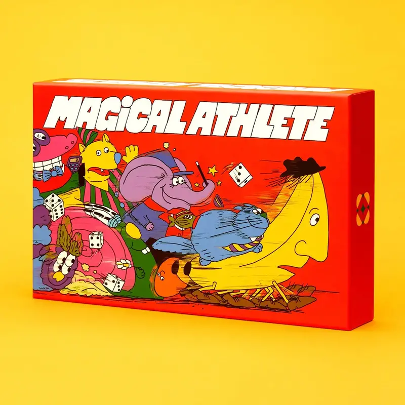 Magical Athlete – Fast-Paced, Unpredictable Racing Board Game 1