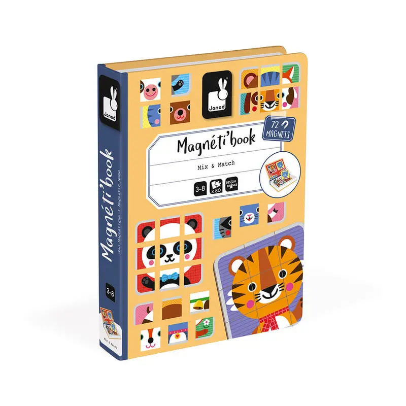 Magneti'Book Mix & Match – Reusable Magnetic Story-Building Set 1