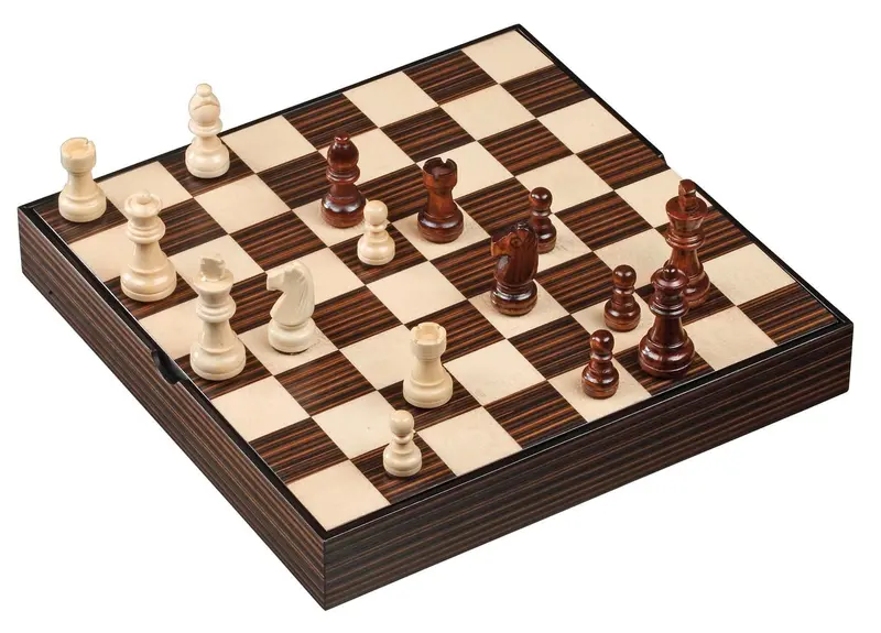 Magnetic Chess Set With 45Mm Squares – Portable Game Board 1