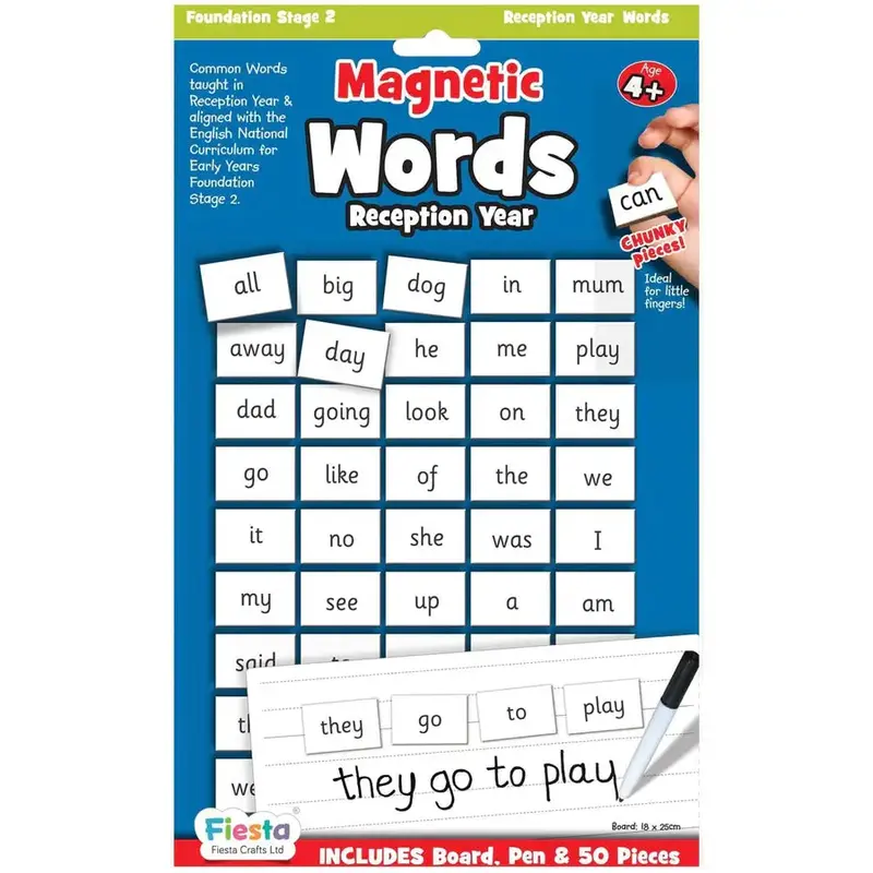 Magnetic Words — Early Years Foundation Stage (Reception) Kit 1