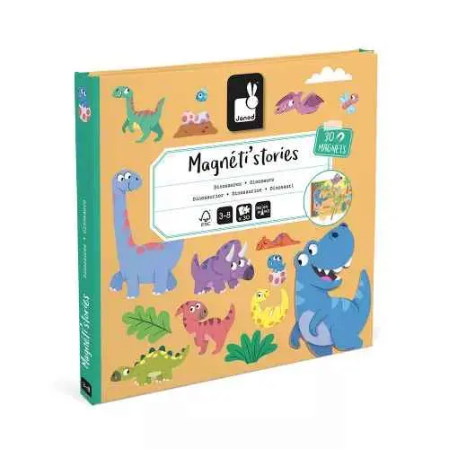 Magnéti’Stories Dinosaur Story Set – Magnetic Creative Play 1