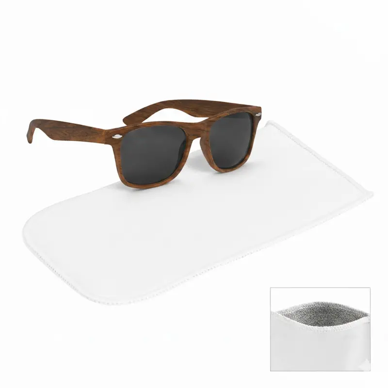Malibu Uv-Protective Sunglasses With Rpet Microfiber Pouch 1