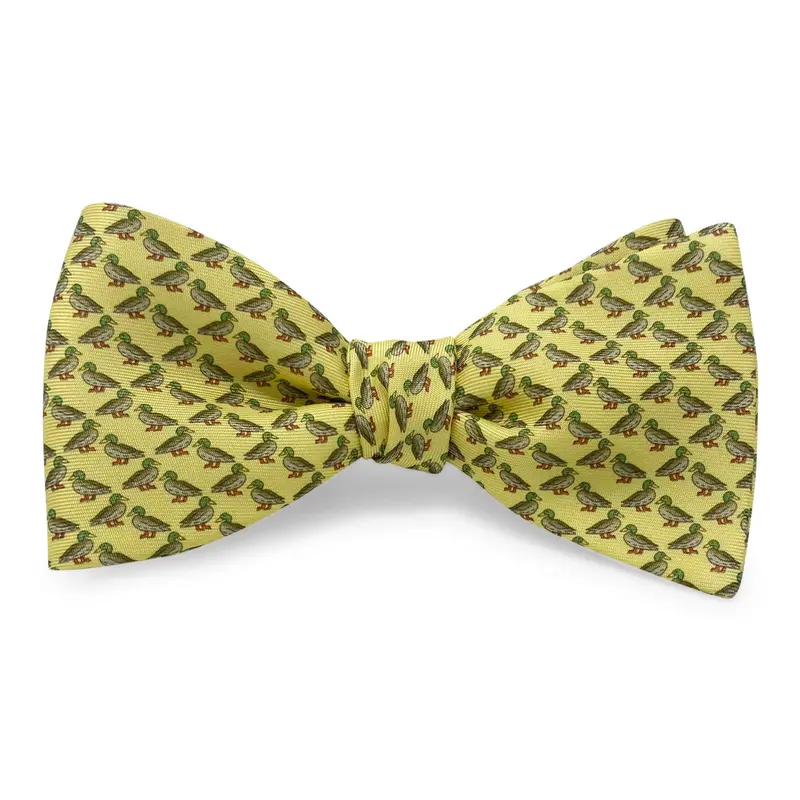Mallards Yellow Bow Tie 1