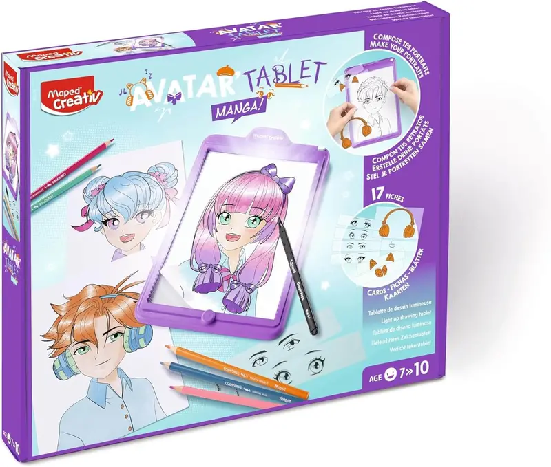 Maped Creativ Avatar Tablet For Manga Drawing & Design 1