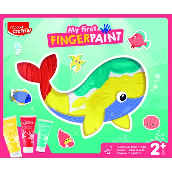 Maped Creativ My First Finger Painting Set For Toddlers 1