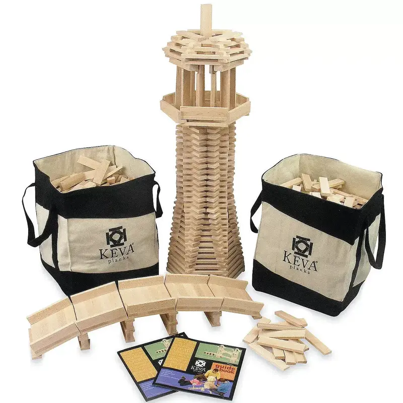 Maple 800 Wooden Building Blocks – School-Ready Set 1