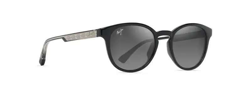 Maui Jim Hiehie Sunglasses – Grey Frame With Translucent Light Grey Lenses – Bhi 1