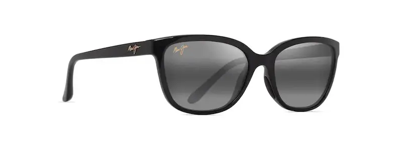 Maui Jim Honi Sunglasses In Shiny Black Frame – Bhi 1