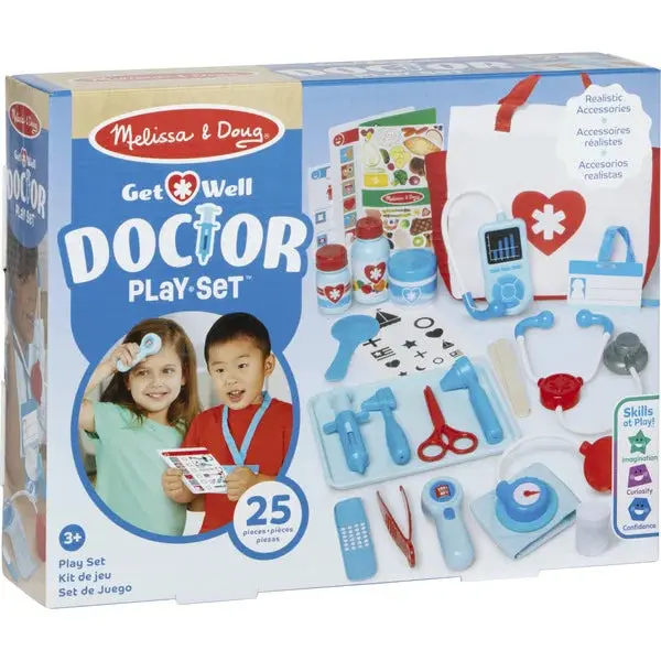 Melissa & Doug Doctor Role-Play Set: Get Well Soon 1
