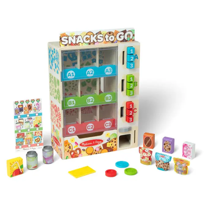 Melissa & Doug Vending Machine Pretend Play Set 1
