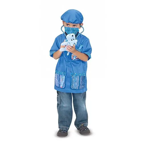 Melissa & Doug Veterinarian Role-Play Costume Set – Pretend Play Outfit 1