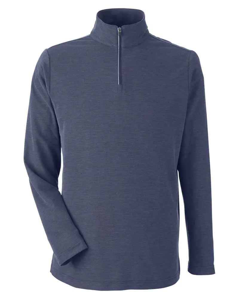 Men'S Core365 Fusion Quarter-Zip – Chromasoft Pique Athletic Layer 1