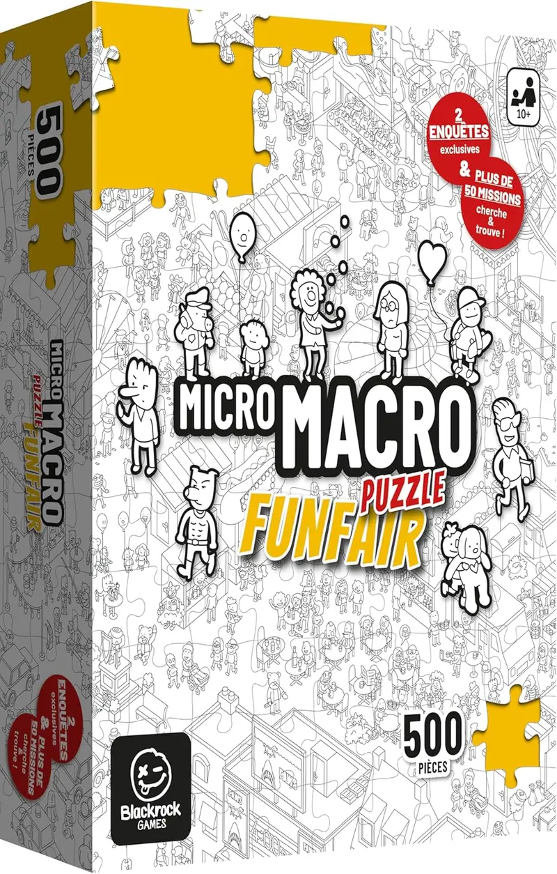 Micro Macro: Funfair – 500-Piece Detective Jigsaw Puzzle 1