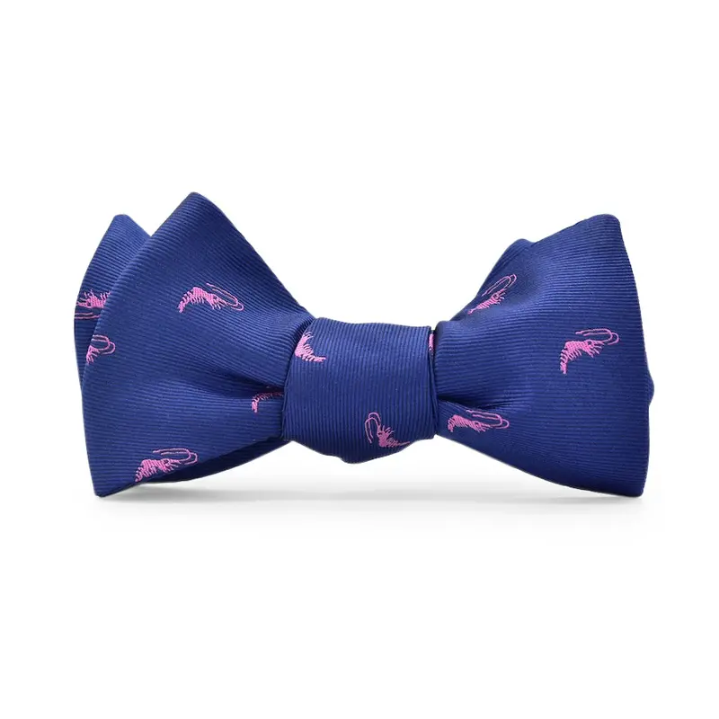 Mid-Blue Crawfish Club Gulf Coast Bow Tie 1