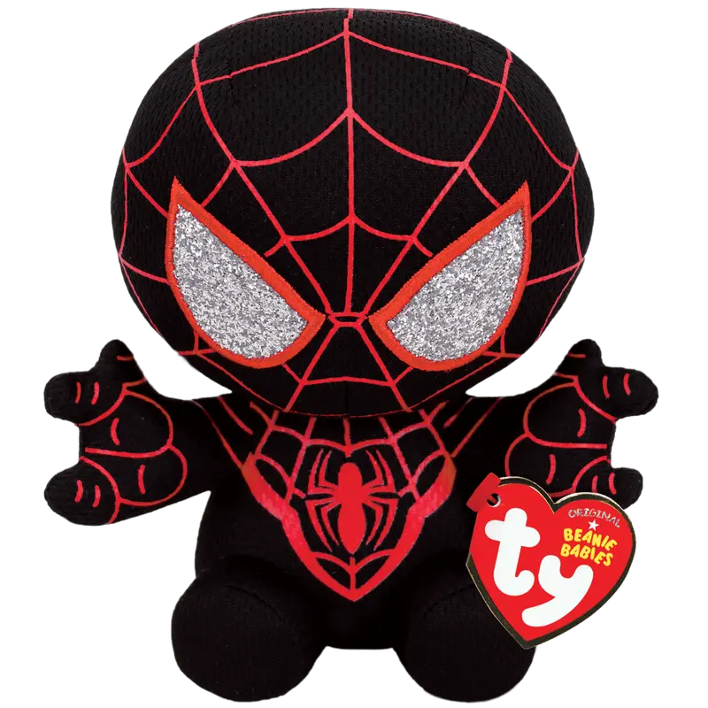 Miles Morales Spider-Man Ty Beanie Buddy – 8-Inch Plush 1