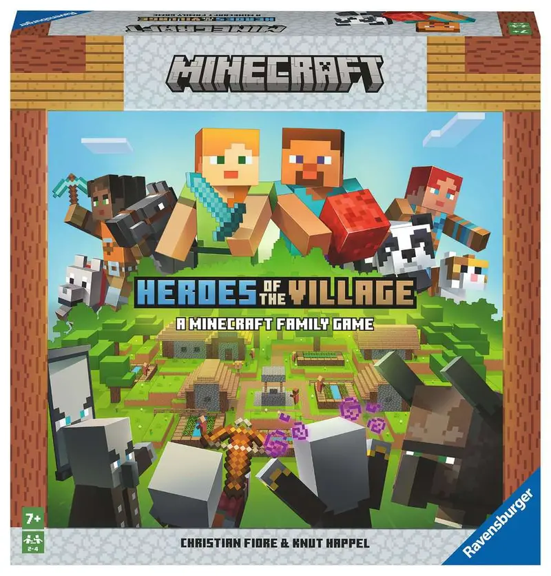 Minecraft: Heroes Of The Village Action Figure Set 1