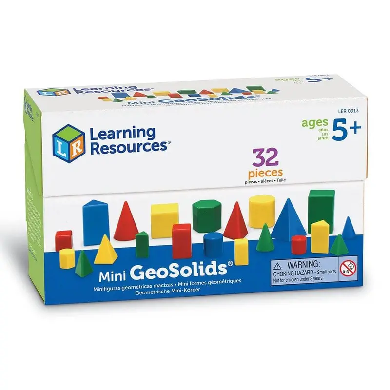 Mini Geosolids – Hands-On 3D Geometric Shape Manipulatives 1
