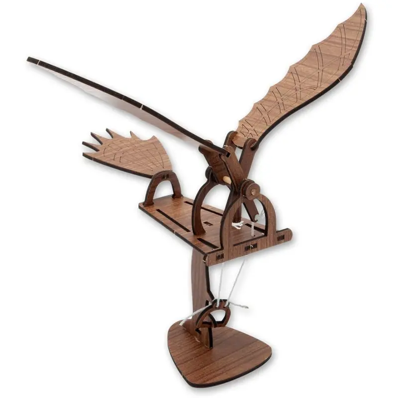 Mini Leonardo Da Vinci Ornithopter Model Kit – Flying Machine Replica 1