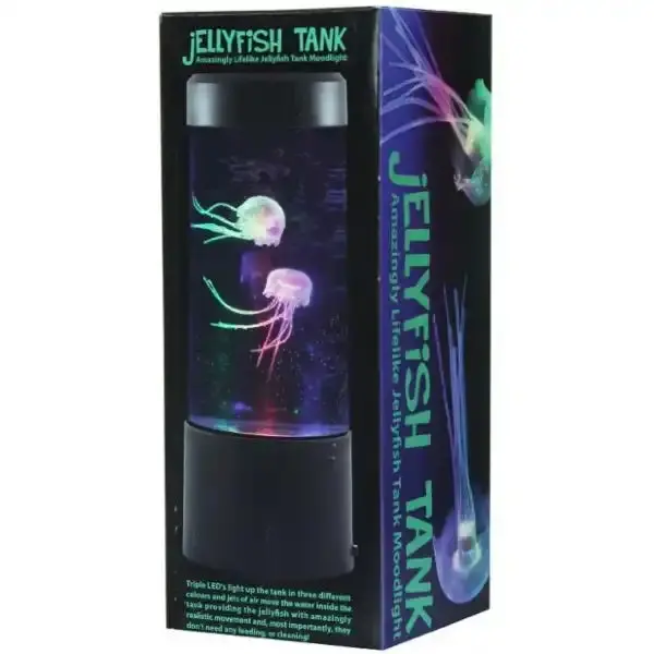 Mini Round Jellyfish Led Aquarium Tank 1