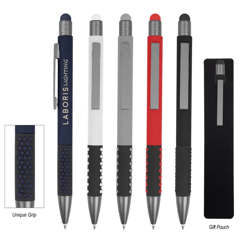 Minimalist Dot Pen With Integrated Capacitive Stylus 1