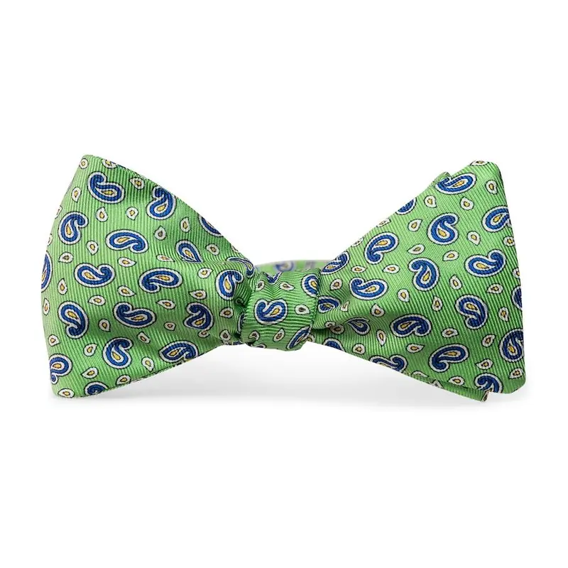 Mint Pawleys Paisley Bow Tie 1
