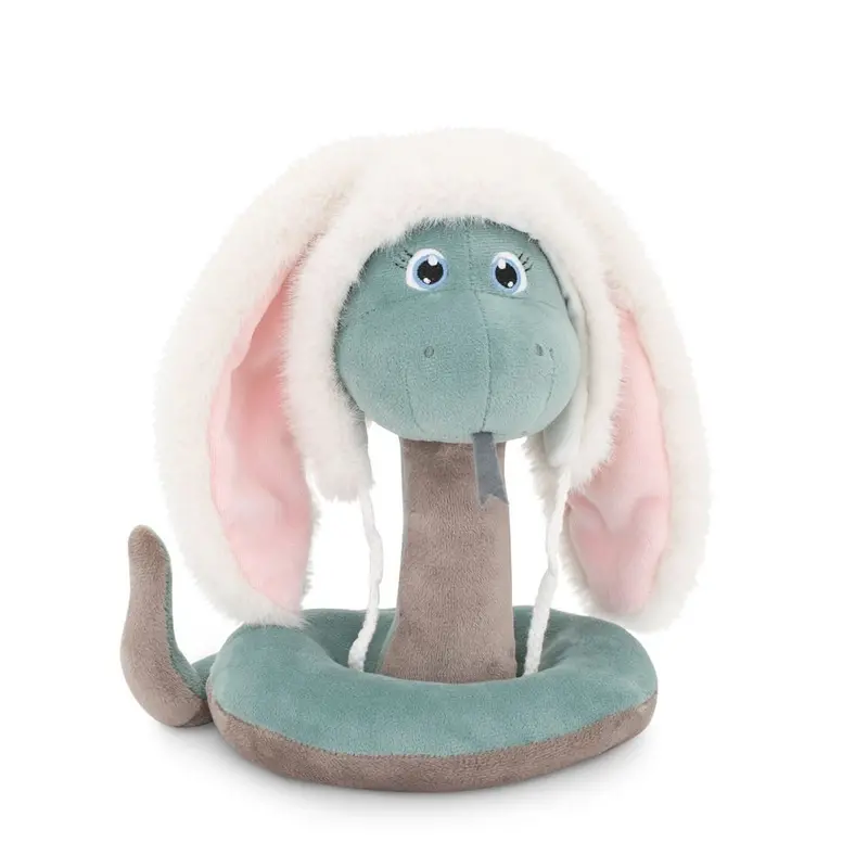 Mischa The Snake – Plush Toy With Textured Fabric 1