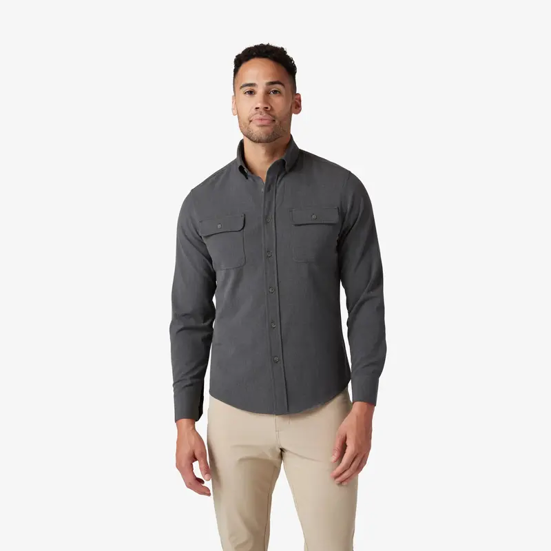 Mizzen+Main Leeward City Flannel Dress Shirt – Bhi 1