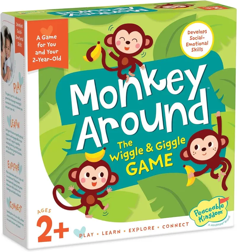 Monkey Around – Interactive First Board Game For Toddlers (Ages 2+) 1