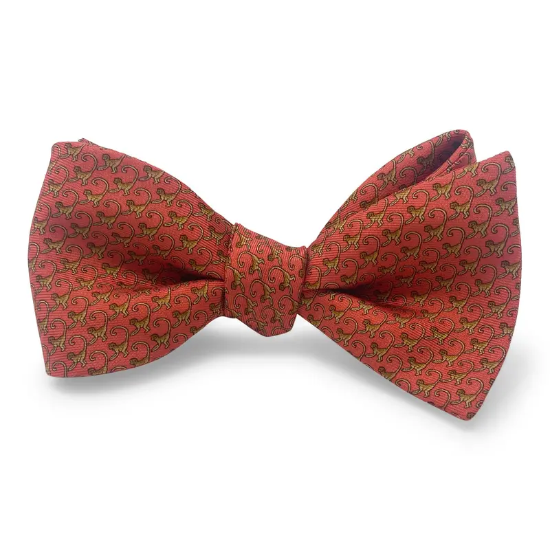 Monkeys Red Bow 1