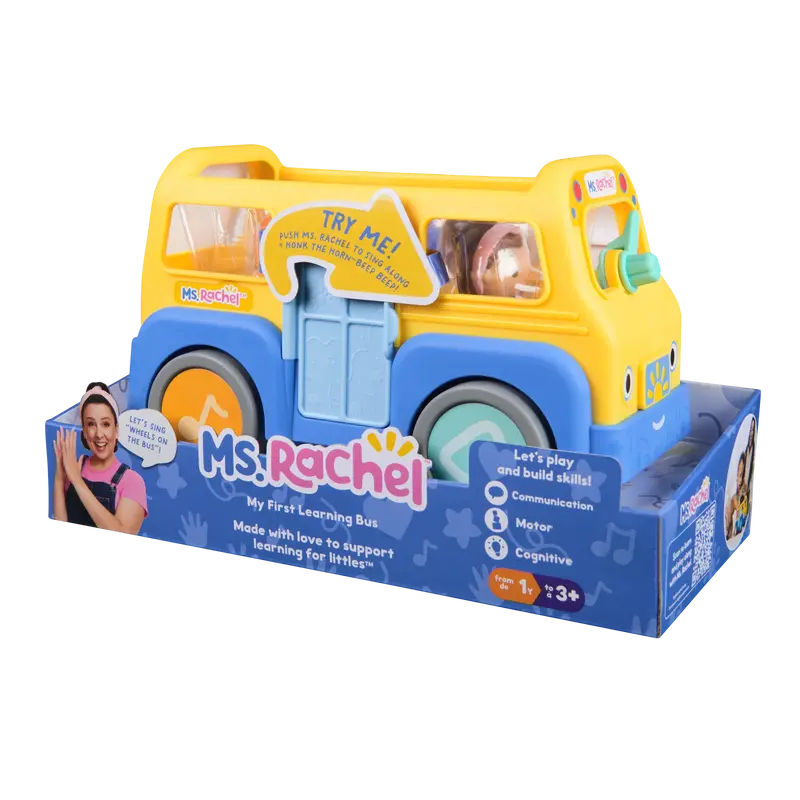 Ms. Rachel First Learning Bus Toy For Toddlers 1