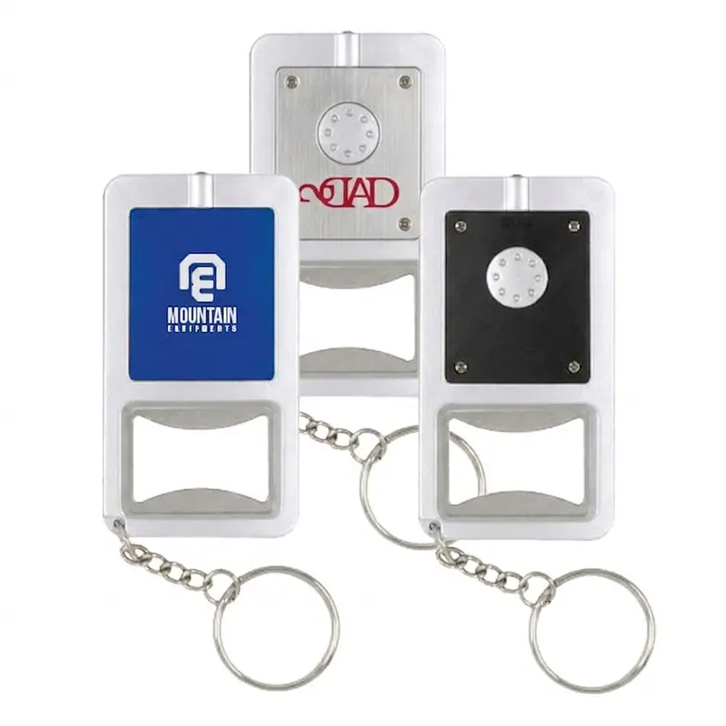 Multi-Function Led Key Tag With Bottle Opener And Carabiner 1