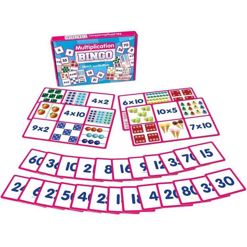 Multiplication Bingo – Fun Math Learning Game 1