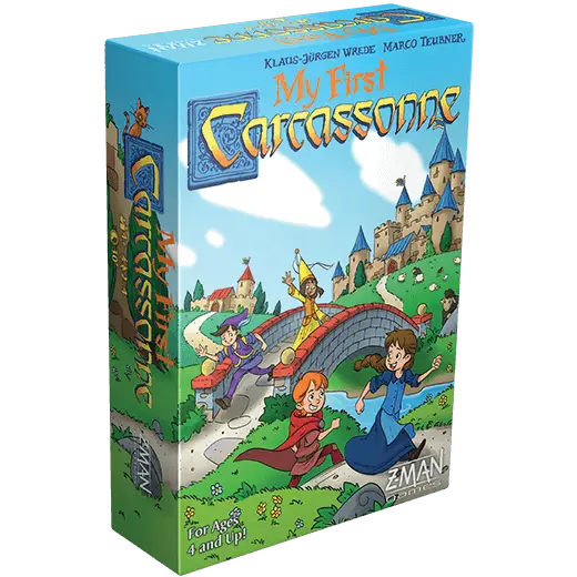 My First Carcassonne: Simplified Strategy Board Game For Beginners 1
