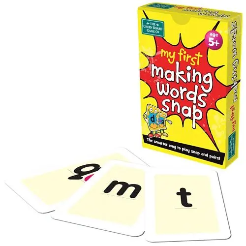 My First Making Words Snap Game For Early Literacy 1