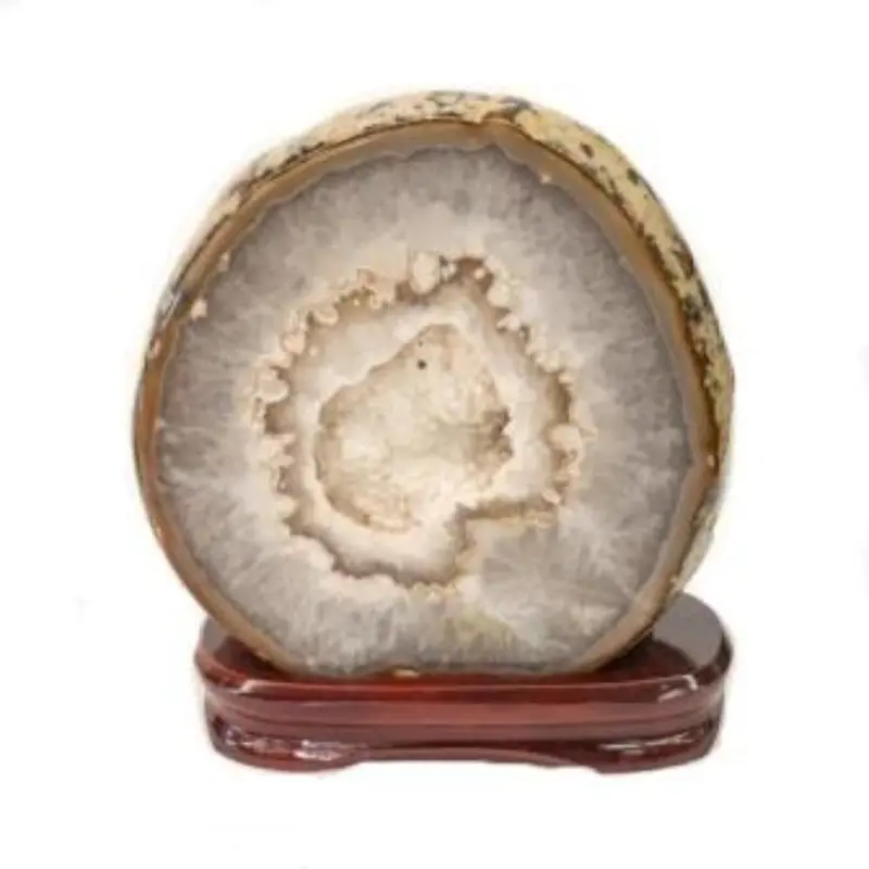 Natural Agate Crystal Specimen – Raw Mineral Display Piece 1