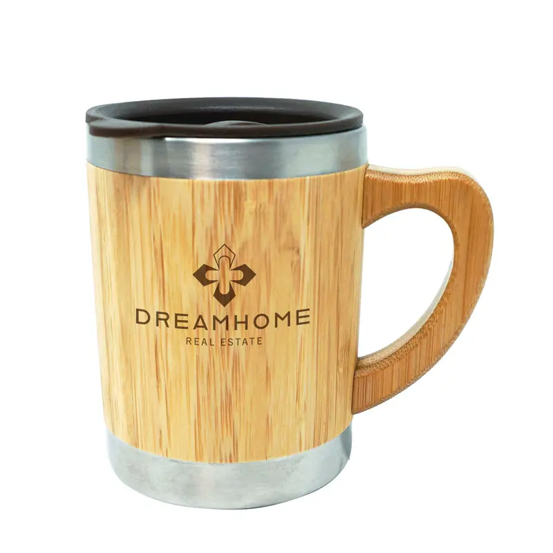 Natural Bamboo Fiber 10 Oz Hot Beverage Mug 1