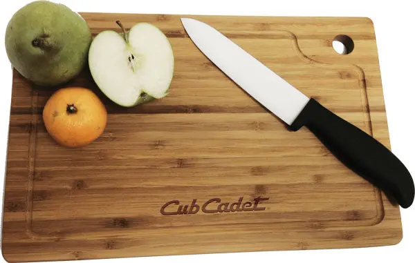 Natural Bamboo Flat-Grain Cutting Surface For Kitchen Use 1