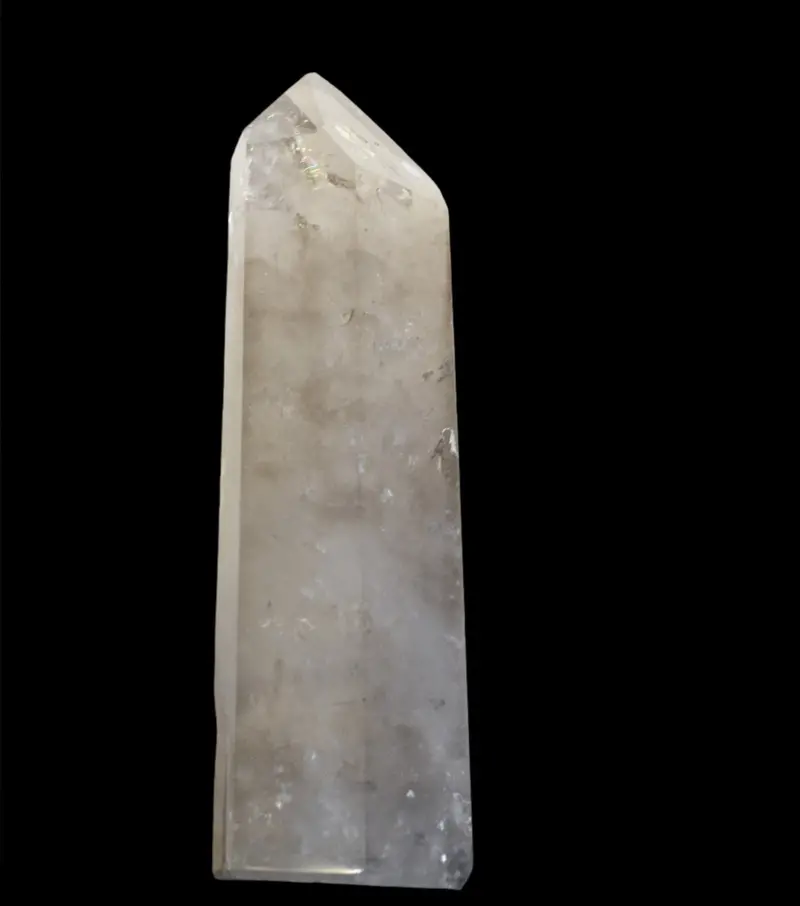 Natural Smoky Quartz Crystal Point – 25-Inch Geode Display Piece 1