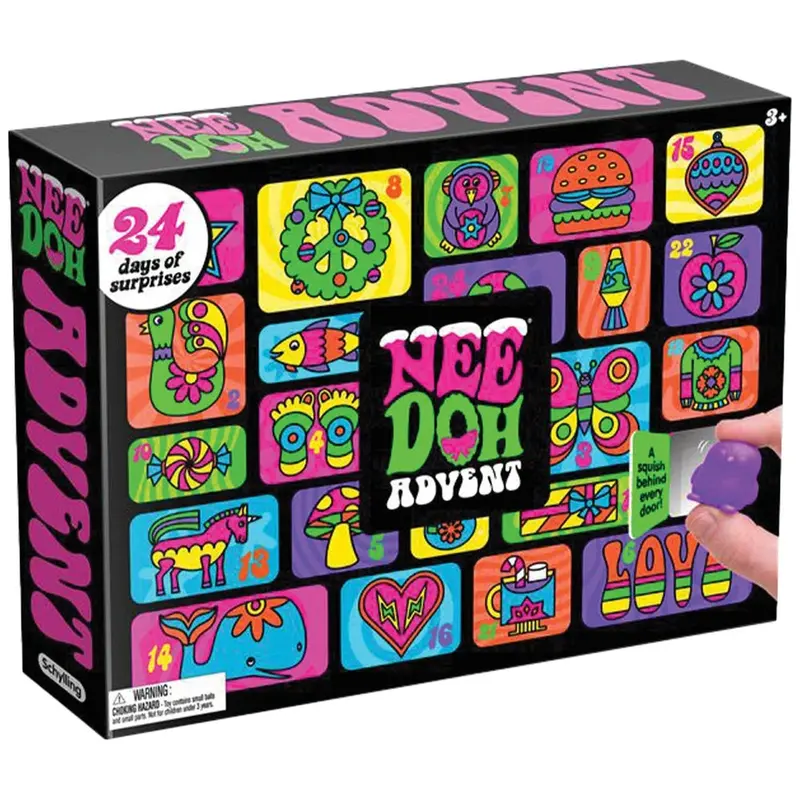 Needoh 2025 Countdown Advent Calendar For Kids 1