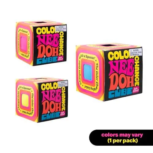 Needoh Colour Change Cube – Temperature-Sensitive Fidget Cube 1