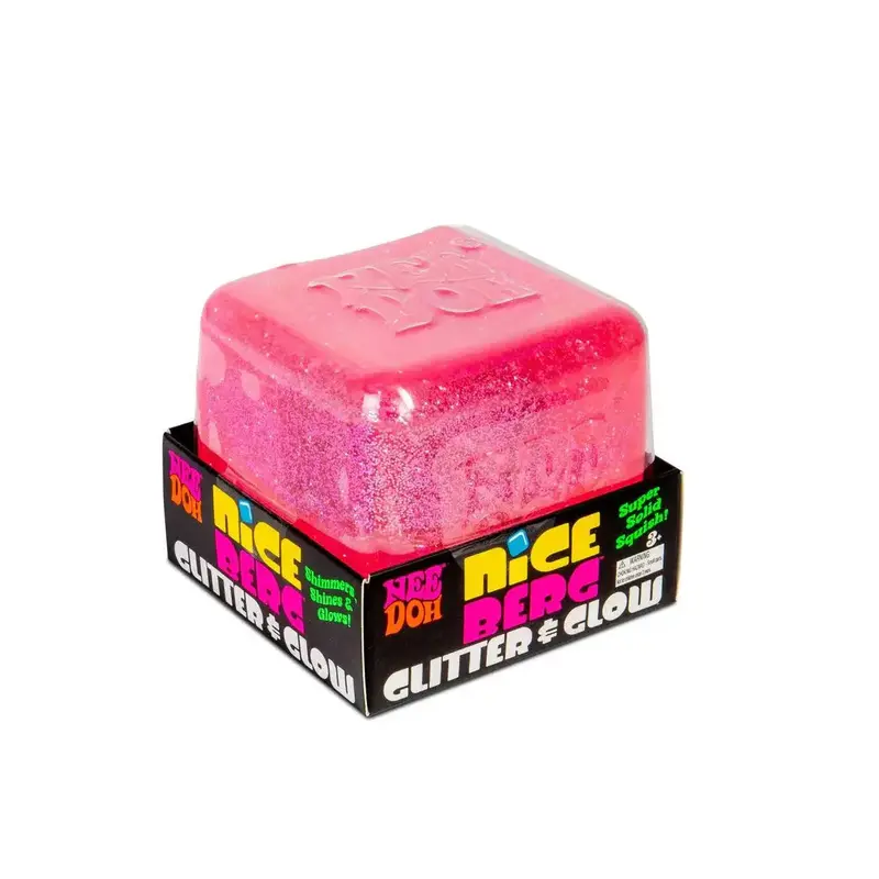 Needoh Nice Berg Glitter Glow Stress Relief Ball 1