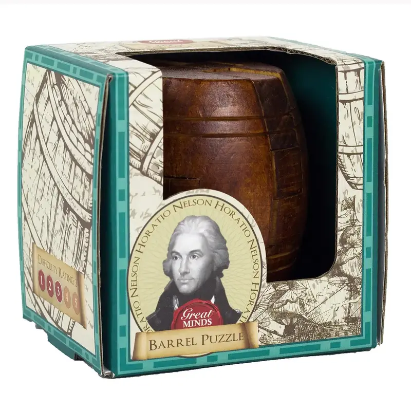 Nelson’S Wooden Barrel Disentanglement Puzzle 1