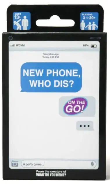 New Phone, Who Dis? On-The-Go Edition – Social Deduction Card Game 1