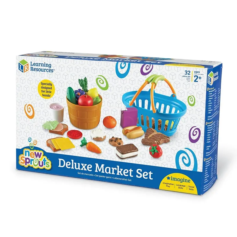 New Sprouts Deluxe Market Pretend Play Set 1