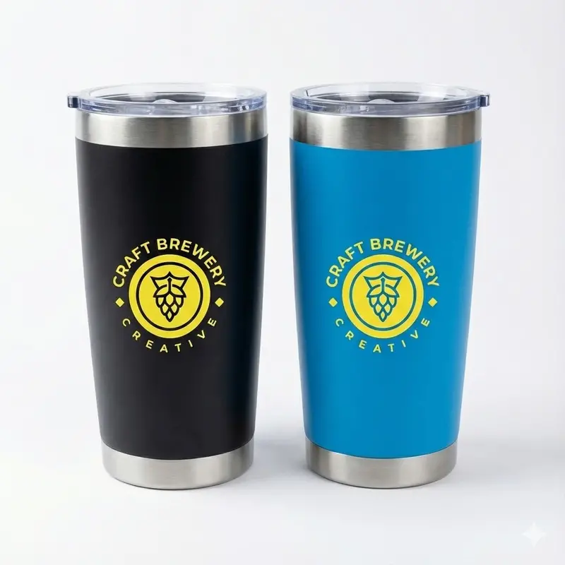 Nova Double-Wall 16 Oz Stainless Steel Travel Tumbler 1